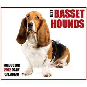    Basset Hounds 2012 Daily Box Calendar 6 X 5