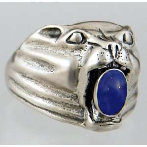   Ring Featuring an Impressive Lapis Lazuli Gemstone, Made in America