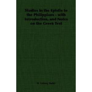  Studies in the Epistle to the Philippians   with 
