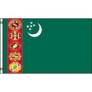  Turkmenistan Official Flag (Previous)