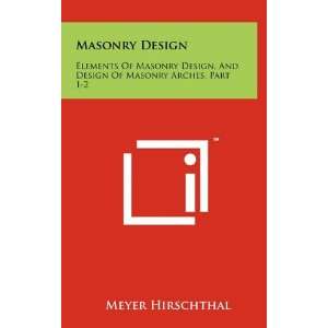 com Masonry Design Elements Of Masonry Design, And Design Of Masonry 