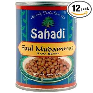 SAHADI Foul Mudammas, 20 Ounce (Pack of: Grocery & Gourmet Food