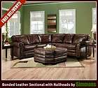 Bonded Leather Sectional by Simmons ~ FREE Nationwide Delivery