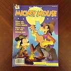 walt disney s mickey mouse magazine may june 1991 in