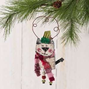  Odds n Ends Cat with Scarf and Hat Hanging Ornament 