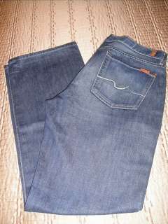   SIX PAIR MENS SEVEN FOR ALL MANKIND DENIM JEANS SIZE 38 & 40  