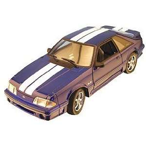   Ford Mustang GT Street Fighter, Blue with White Stripes Toys & Games
