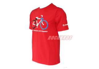 2012 GIANT Mens Leisure Cycling Short Jersey Cycling Culture T Shirt 