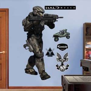 Halo   Noble Six Licensed Fathead Wall Graphic, NEW  