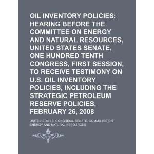  before the Committee on Energy and Natural Resources, United States 