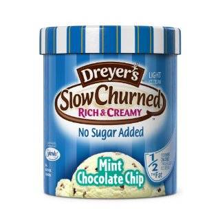   , No Sugar Added Mint Chocolate Chips Ice Cream, 1.5 qt (Frozen