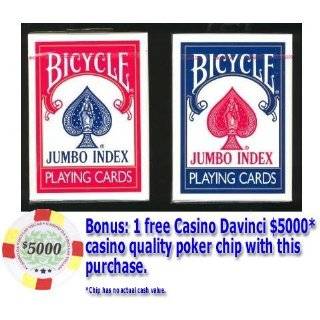   Playing Cards 1001023 Bicycle Jumbo Pinochle Playing Cards: Patio