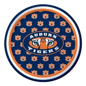   Converting Auburn Tigers Dessert Paper Plates (8 Count) Toys & Games