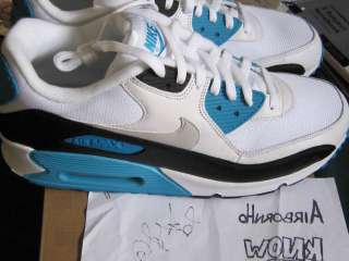 Nike Air Max 90 Laser Blue Grey US 12 DS 2010 Infrared  