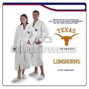 Texas Longhorns Terry Cloth Robe Memorabilia.  Sports 