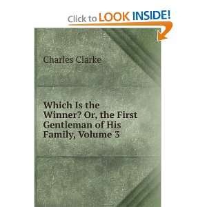   of His Family, Volume III Charles Carlos Clarke  Books