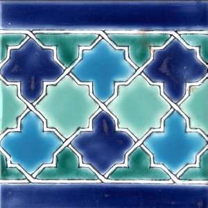  Malaga Border 6x6 Moroccan Ceramic Tile