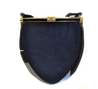 Vintage Wilcof Original Wool Felt Acorn Shape Purse Handbag  
