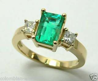 20tcw Brillant Colombian Emerald & Diamond Cocktail Ring  