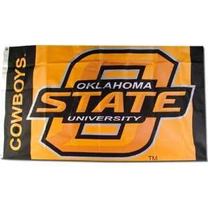 Oklahoma State Cowboys Logo Flag