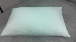 Queen Size Shredded Visco Memory Foam Pillow w/ Sewn Sleeve Cover 