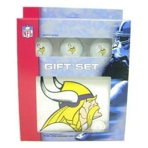 Minnesota Vikings NFL Golf Gift Box Set