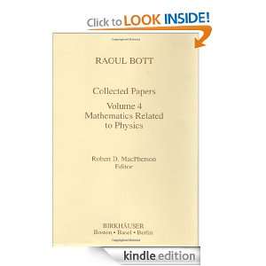   Volume 4 Mathematics Related to Physics (Contemporary Mathematicians