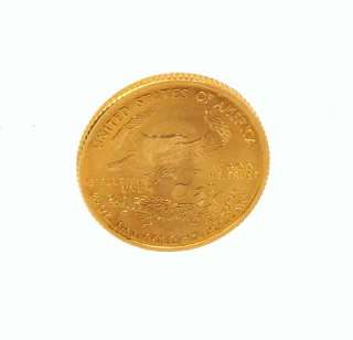 24K GOLD 2006 U.S. $5 DOLLAR STANDING LIBERTY COIN  
