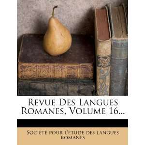   ) (9781278416403) Société pour létude des langues roma Books