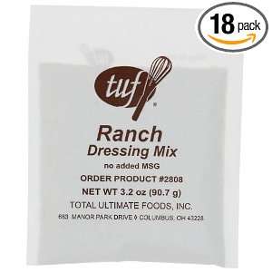 Total Ultimate Foods Ranch Salad Dressing Mix (no MSG), 3.25 Ounce 
