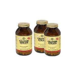  3 Bottles of Calcium Citrate with Vitamin D   Helps build 