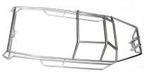Maxx 304 Stainless Steel Full Roll Cage  
