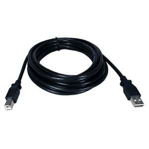  Hi Speed USB 2.0 Cables (A Male to B Male, 25 FT 