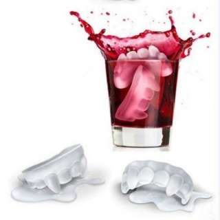 Fred Frozen Cold Blooded Vampire False Teeth Ice Cubes Tray NEW  