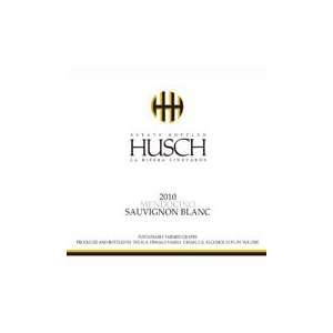  Husch Sauvignon Blanc 2010 Grocery & Gourmet Food