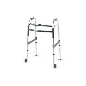  Invacare Walker   Single Release with 3in Fixed Wheels 