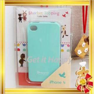 Mint Green Happymori Sherbet TPU candy Soft silicon Case Cover for 