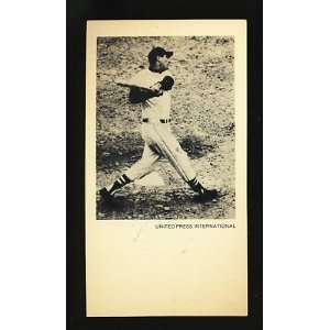 Ted Williams 1979 UPI Sports Nostalgia Card Rare   Sports Memorabilia 