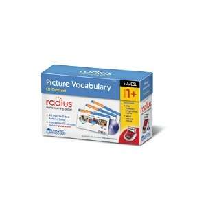  LEARNING RESOURCES RADIUS PICTURE VOCABULARY CD CARD SET 