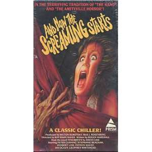the Screaming Starts! [VHS]: Peter Cushing, Herbert Lom, Patrick Magee 