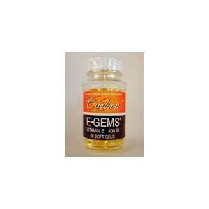  Carlson Labs E Gems® 400 IU 60 gels Health & Personal 