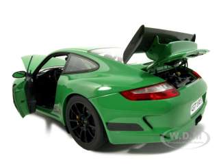 PORSCHE 911 (997) GT3 RS GREEN 112 AUTOART MODEL CAR  
