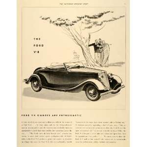   Vintage Golf Great Depression   Original Print Ad
