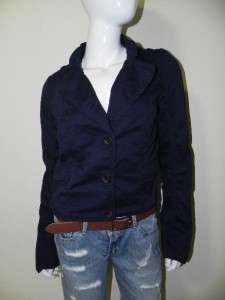 NWT Abercrombie & Fitch Womens Trench Coat Fleece  
