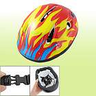 Adults Bicycle Bike Cycling Skating Fire Flame Helmet Red Yellow