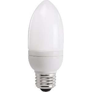 Watt Philips Compact Fluorescent Candelabra Medium Base Light Bulb