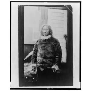  Associate of Frederick Albert Cook wearing fur coat