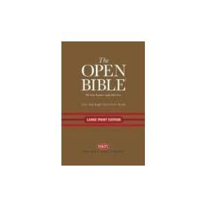  The Open Bible Large Print Edition (9780718019990 