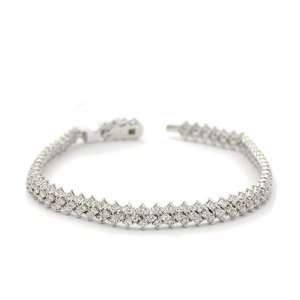  .925 Sterling Silver Tennis Bracelet Jewelry