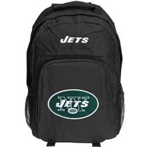 New York Jets Black Youth Southpaw Backpack:  Sports 